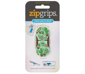 ZipGrip uchwyt na palce do telefonu Kaktus