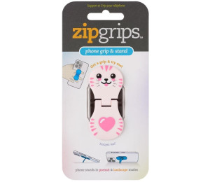 ZipGrip uchwyt na palce do telefonu Kotek