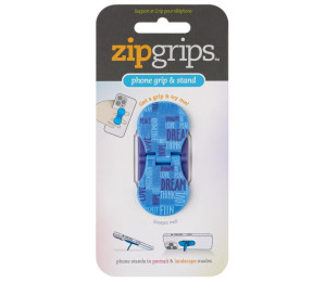 ZipGrip uchwyt na palce do telefonu Niebieskie sł