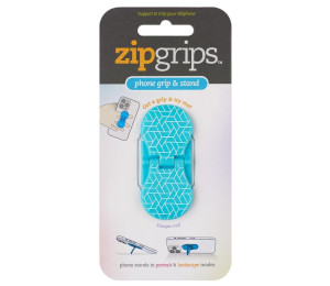 ZipGrip uchwyt na palce do telefonu Wzory geomet.