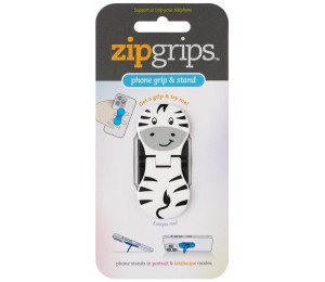 ZipGrip uchwyt na palce do telefonu Wzory geomet.