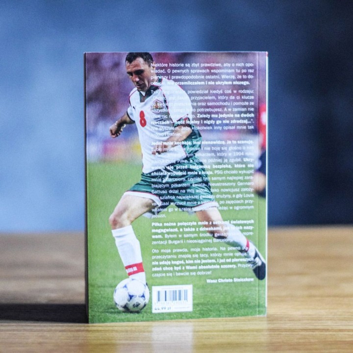 Okładka książki Christo Stoiczkow. Autobiografia w księgarni sportowej Labotiga