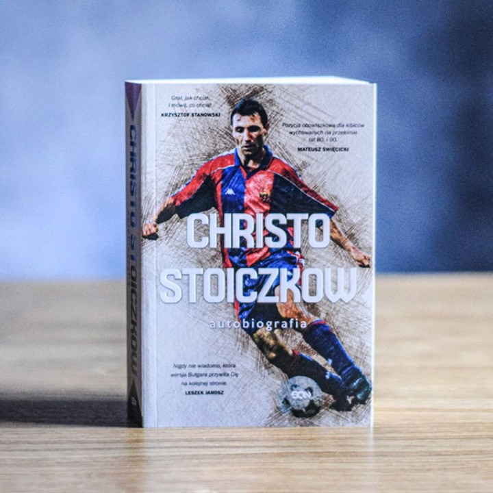 Okładka książki Christo Stoiczkow. Autobiografia w księgarni sportowej Labotiga
