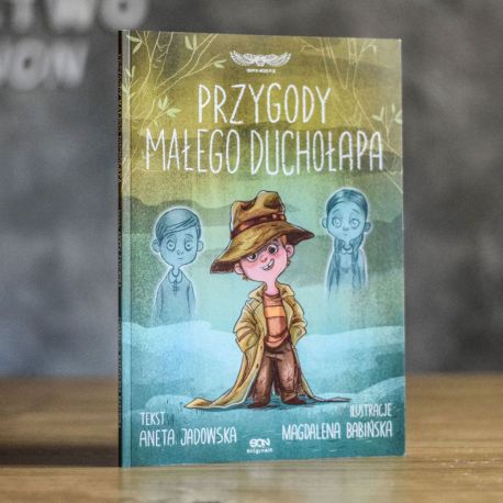 Okładka książki Przygody małego duchołapa z serii SQN Originals w księgarni Labotiga 