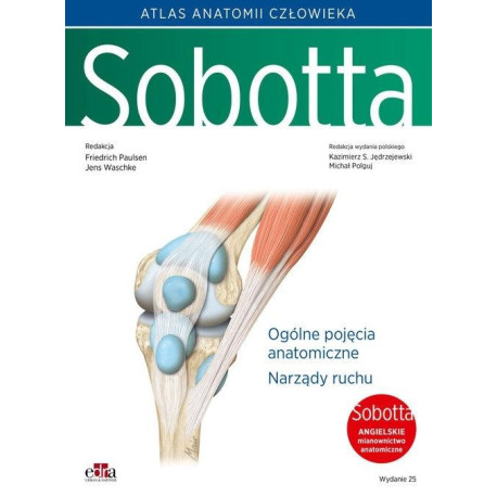 Atlas anatomii człowieka Sobotta ang. T.1