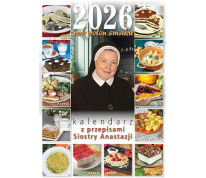 Rok pełen smaku 2026 Kalendarz z przepisami