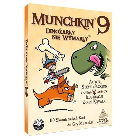 Munchkin 9 Dinożarły Nie Wymarły BLACK MONK