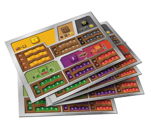 Terraformacja Marsa - zestaw 5 plansz graczy REBEL