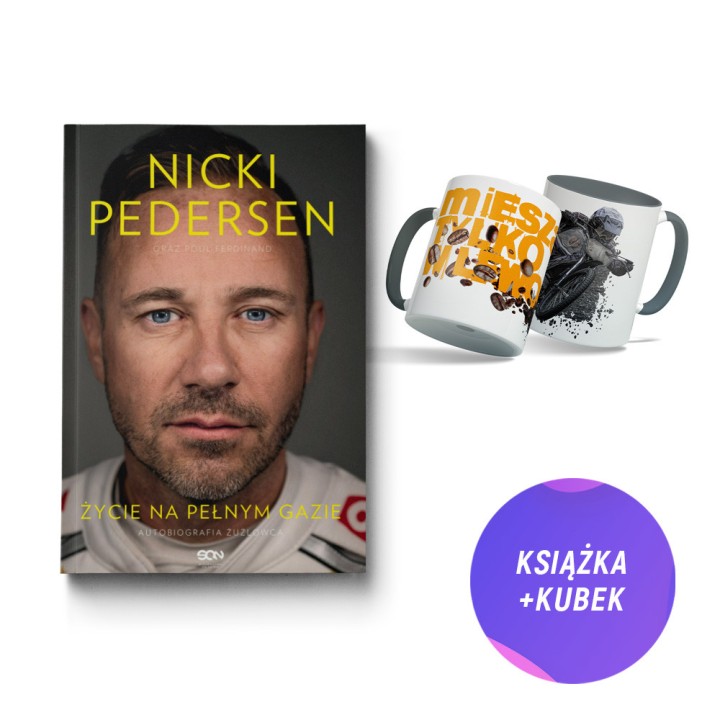 Nicki Pedersen. Życie na pełnym gazie. Autobiografia (książka + kubek fana żużla)