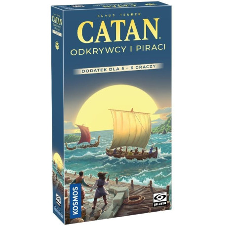 Catan: Odkrywcy i Piraci 5/6 graczy GALAKTA
