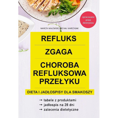 Refluks, zgaga, choroba refluksowa przełyku. Dieta
