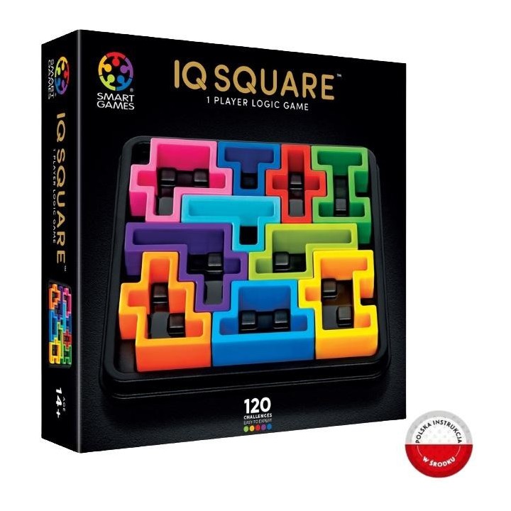 Smart Games IQ Square Deluxe (ENG) IUVI Games