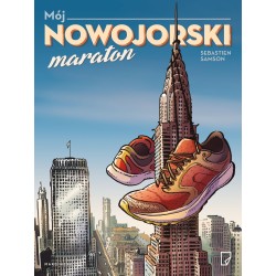 Okładka książki Mój nowojorski maraton w księgarni sportowej Labotiga