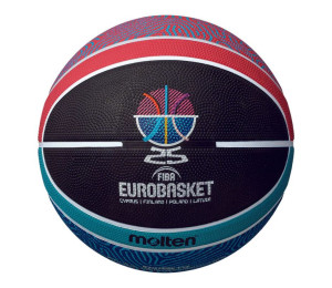 Piłka do koszykówki Molten Eurobasket 2025 replika