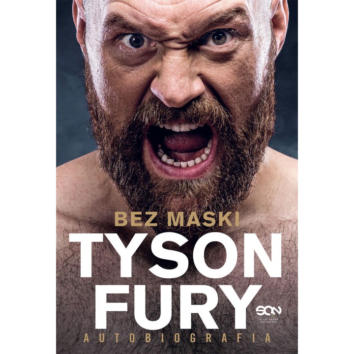 Okładka książki Tyson Fury. Bez maski w księgarni sportowej Labotiga