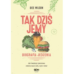 Okładka książki Tak dziś jemy. Biografia jedzenia w księgarni sportowej Labotiga