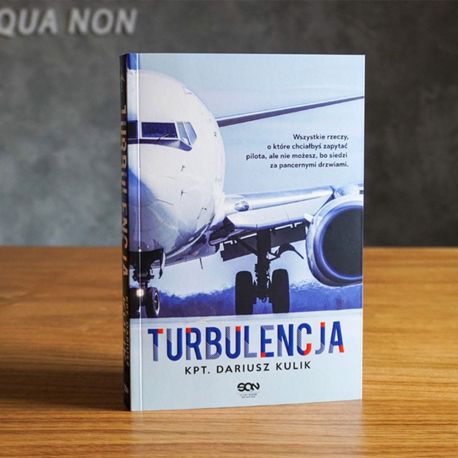 Okładka książki Turbulencja w księgarni sportowej Labotiga