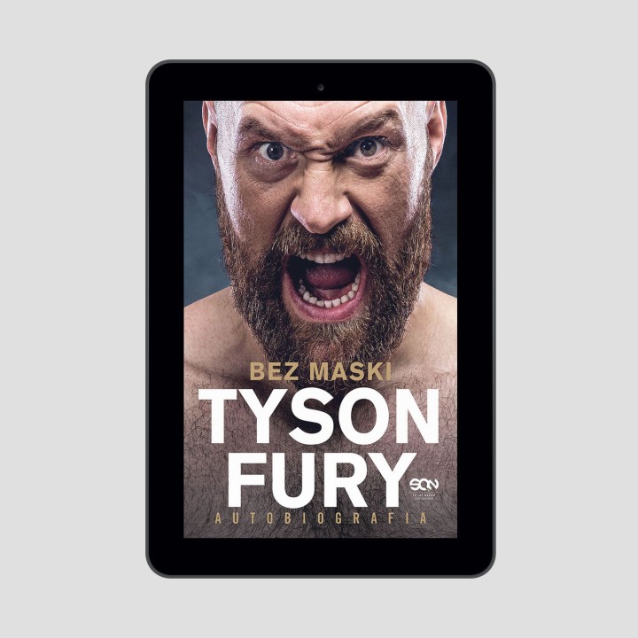 Okładka książki Tyson Fury. Bez maski w księgarni sportowej Labotiga