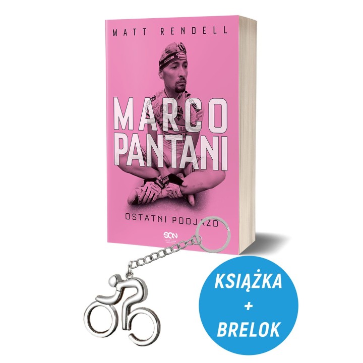 Pakiet: Marco Pantani. Ostatni podjazd + Brelok kolarski
