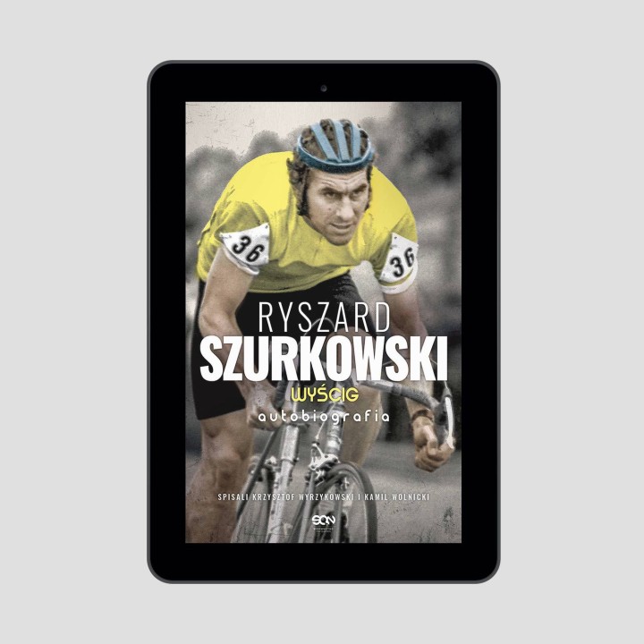 Książka sportowa o kolarstwie Ryszard Szurkowski. Wyścig dostępna w księgarni sportowej labotiga.pl