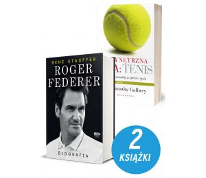 Zdjęcie pakietu Roger Federer. Biografia + Wewnętrzna gra: Tenis w księgarni Labotiga