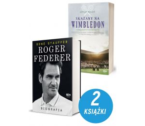 Pakiet: Roger Federer. Biografia + Skazany na Wimbledon (2x książka)
