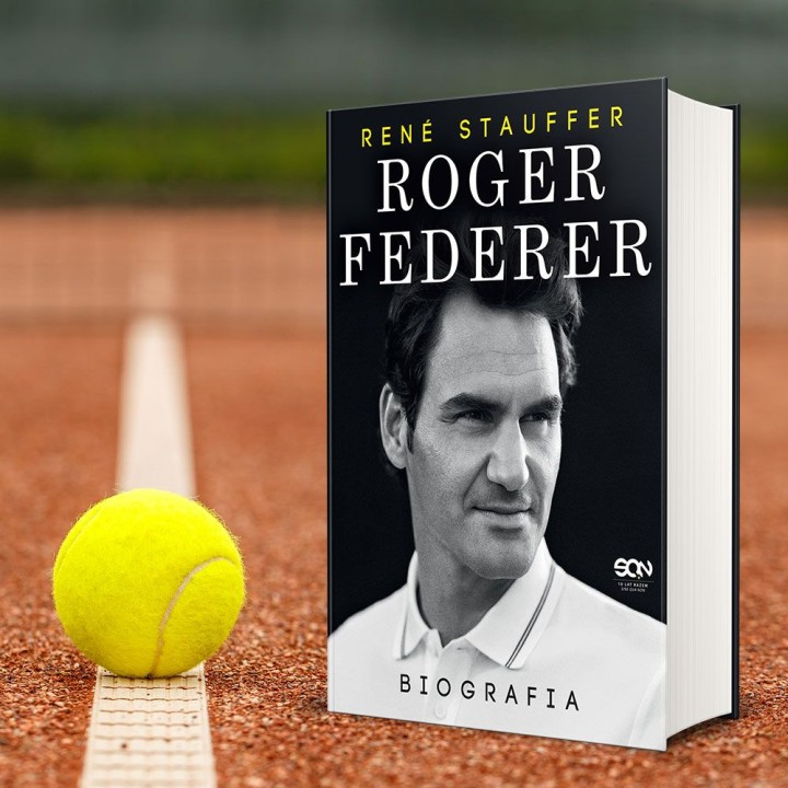 Okładka książki sportowej Roger Federer. Biografia w księgarni Labotiga