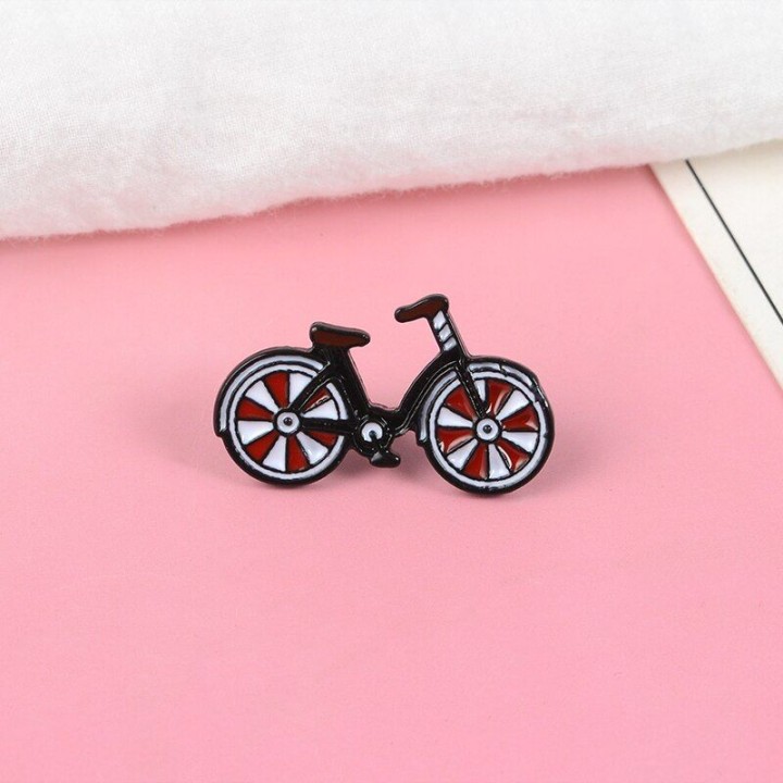 Kolarski metalowy pin