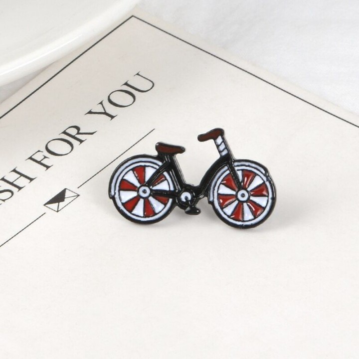 Kolarski metalowy pin