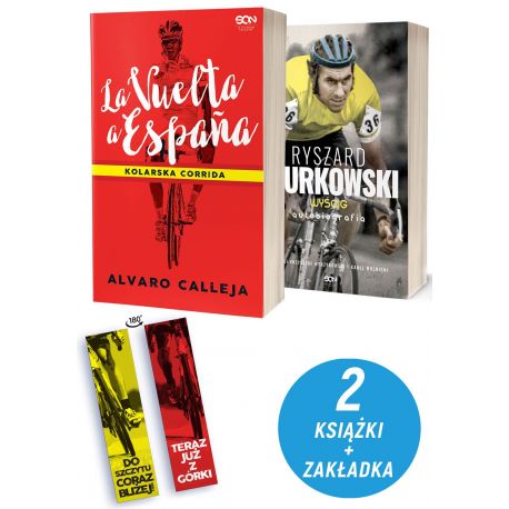 Pakiet: La Vuelta a Espana + Ryszard Szurkowski + zakładka