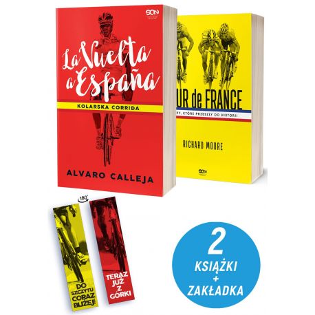 Pakiet: La Vuelta a Espana + Tour de France + zakładka