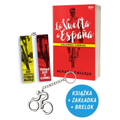 Pakiet: La Vuelta a Espana + zakładka + brelok