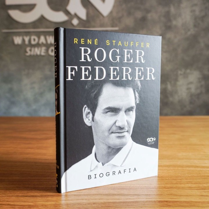 Okładka książki sportowej Roger Federer. Biografia w księgarni Labotiga
