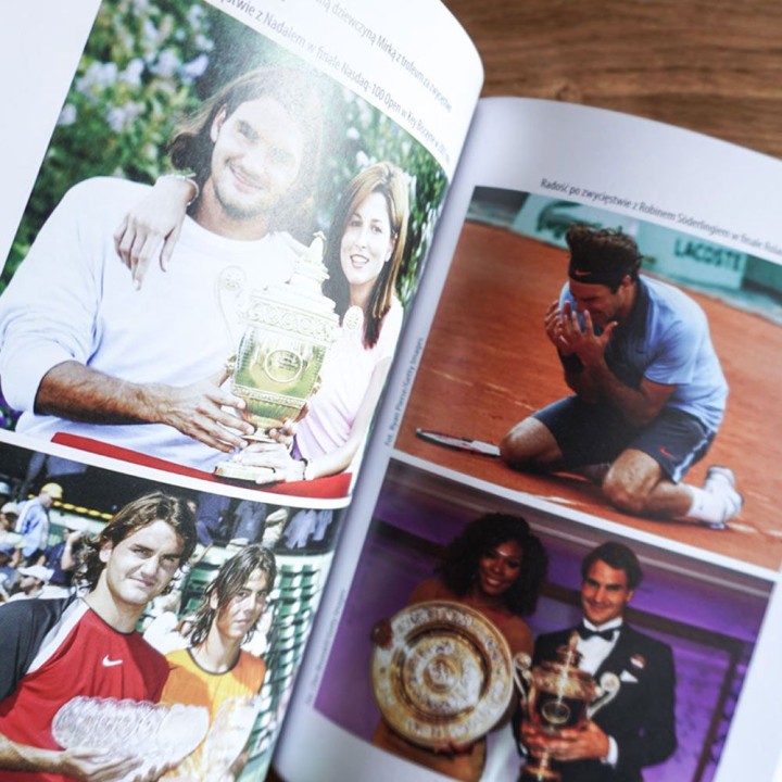 Okładka książki sportowej Roger Federer. Biografia w księgarni Labotiga