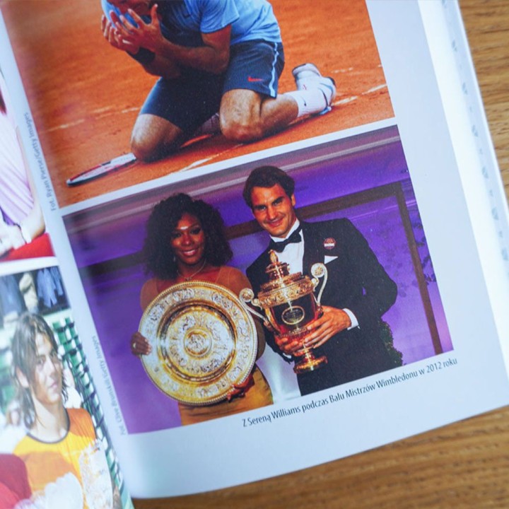 Okładka książki sportowej Roger Federer. Biografia w księgarni Labotiga