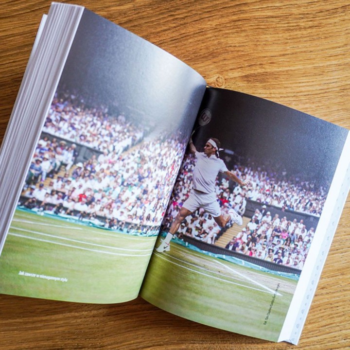 Okładka książki sportowej Roger Federer. Biografia w księgarni Labotiga