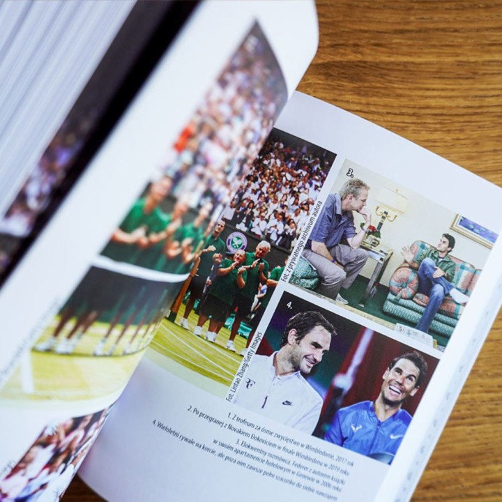 Okładka książki sportowej Roger Federer. Biografia w księgarni Labotiga