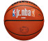 Piłka do koszykówki Wilson Jr NBA Logo Auth Outdoor