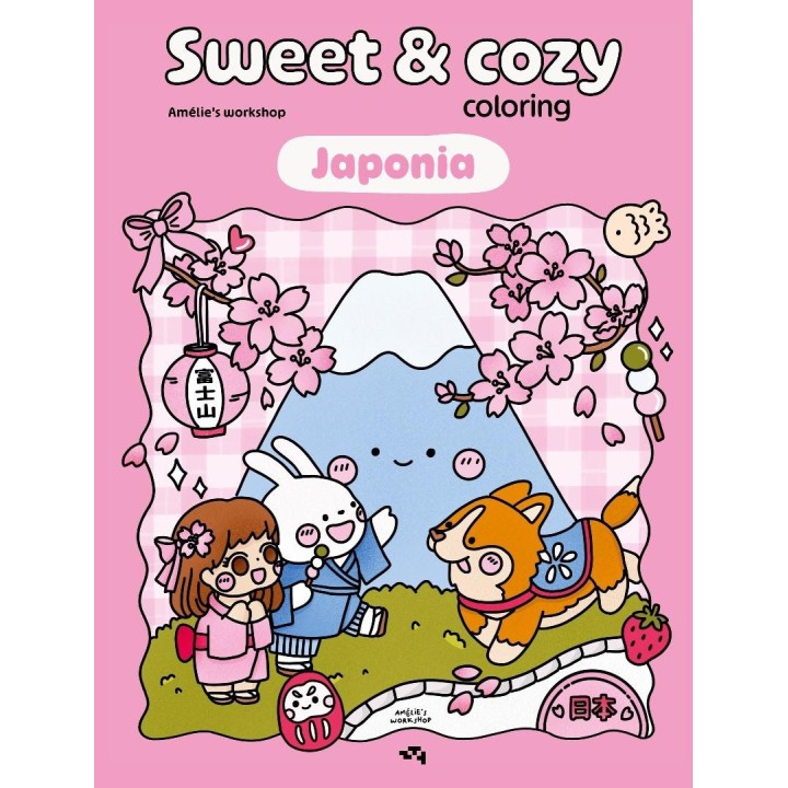 Przy kominku. Sweet & cozy coloring