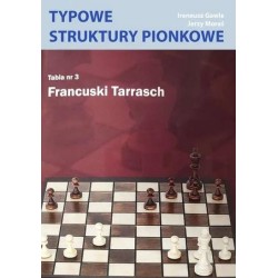 Typowe struktury pionkowe. Tabela nr 3 Francuski..
