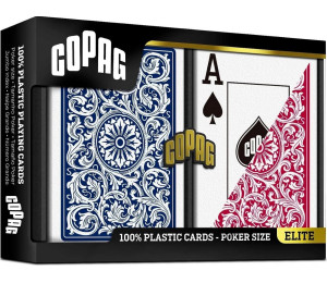 Karty do pokera Copag blue/red 2szt