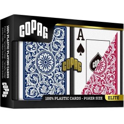 Karty do pokera Copag blue/red 2szt