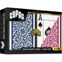 Karty do pokera Copag blue/red 2szt