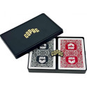 Karty do pokera Copag Wsop black/red 2szt