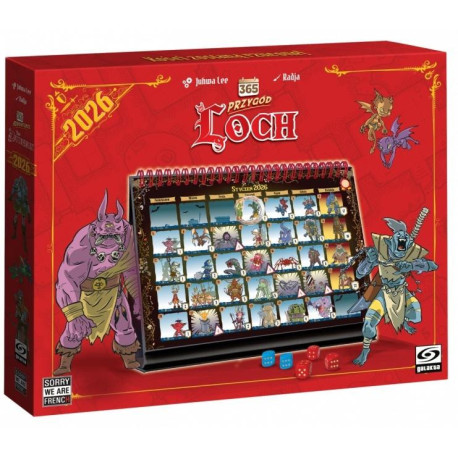 Kalendarz 2026: 365 dni przygody - Loch GALAKTA