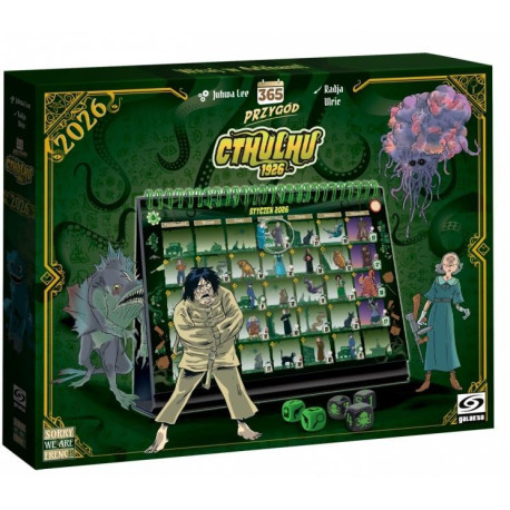 Kalendarz 2026: 365 dni przygody - Cthulhu GALAKTA