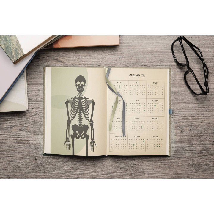 Planner Kalendarz fizjoterapeuty 2026 SQN Originals