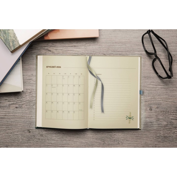Planner Kalendarz fizjoterapeuty 2026 SQN Originals