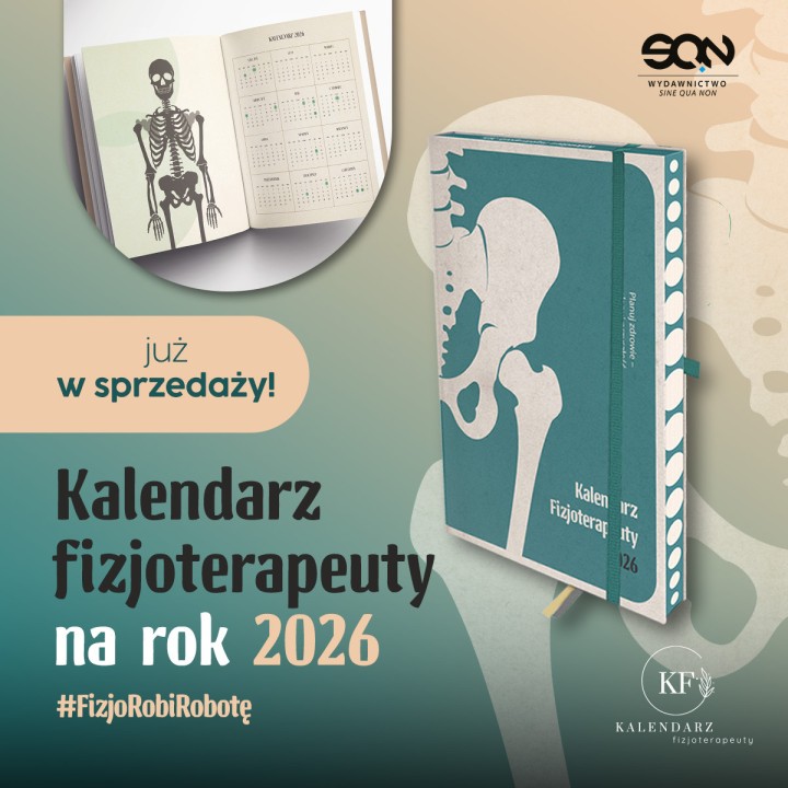 Planner Kalendarz fizjoterapeuty 2026 SQN Originals