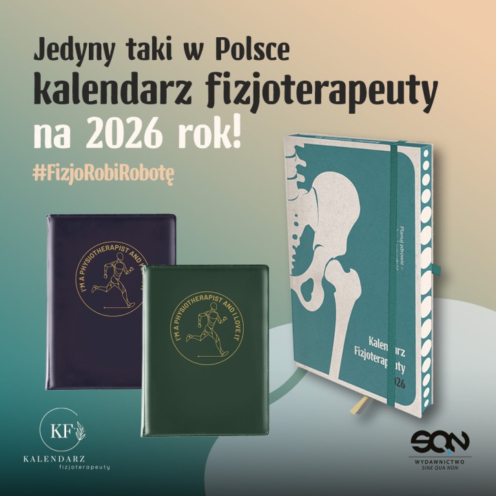 Planner Kalendarz fizjoterapeuty 2026 SQN Originals